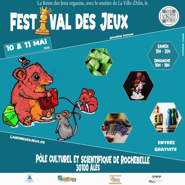 sortie à ALES, Gard. FESTIVAL DES JEUX Sortir à ALES(Gard). ALES.