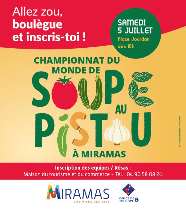 sortie à MIRAMAS, Bouches du Rhône. SOUPE AU PISTOU Sortir à MIRAMAS(Bouches du Rhône). MIRAMAS.