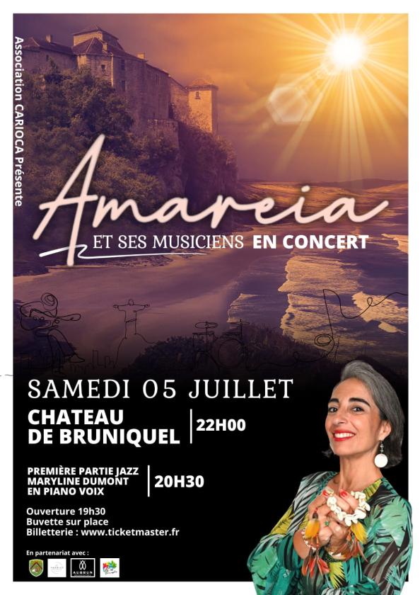sortie à BRUNIQUEL, Tarn et Garonne. AMAREIA ET SES MUSICIENS Sortir à BRUNIQUEL(Tarn et Garonne). BRUNIQUEL.