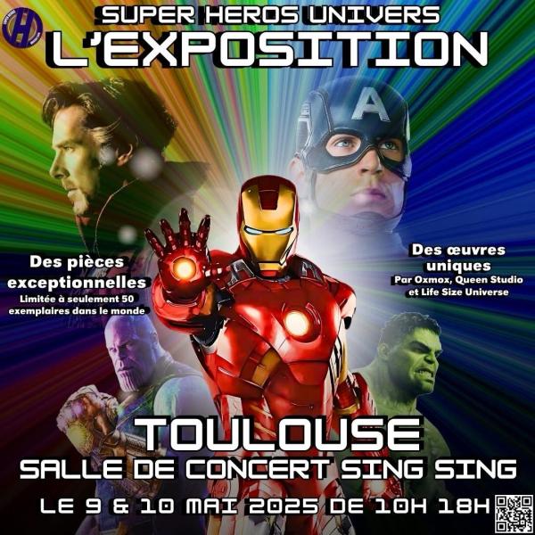 sortie à TOULOUSE, Haute Garonne. SUPER HÉROS UNIVERS Sortir à TOULOUSE(Haute Garonne). TOULOUSE.