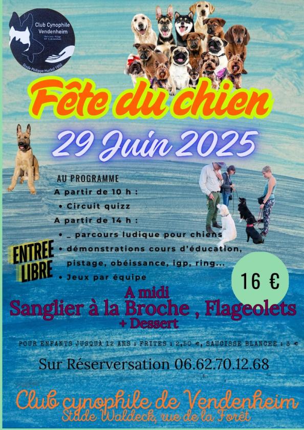 sortie à VENDENHEIM, Bas Rhin. FÊTE DU CHIEN Sortir à VENDENHEIM(Bas Rhin). VENDENHEIM.