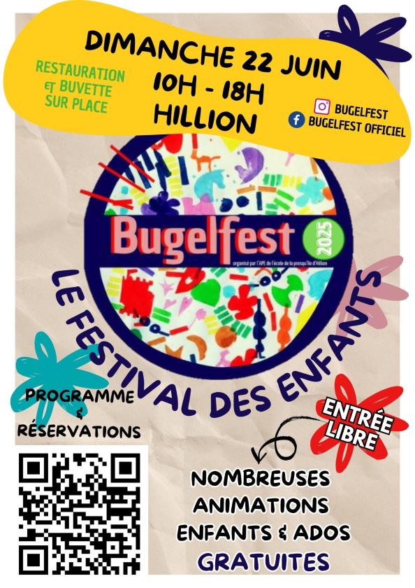 sortie à HILLION, Côtes d'Armor. BUGELFEST Sortir à HILLION(Côtes d'Armor). HILLION.