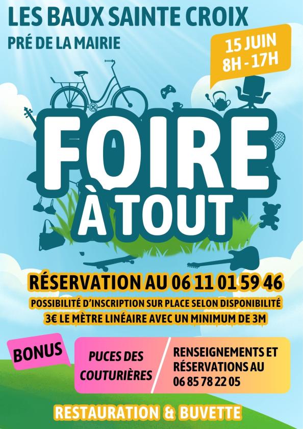 sortie à LES BAUX STE CROIX, Eure. FOIRE A TOUT Sortir à LES BAUX STE CROIX(Eure). LES BAUX STE CROIX.