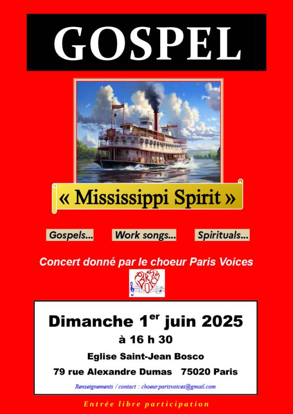 sortie à PARIS 20, Paris. MISSISSIPPI SPIRIT Sortir à PARIS 20(Paris). PARIS 20.