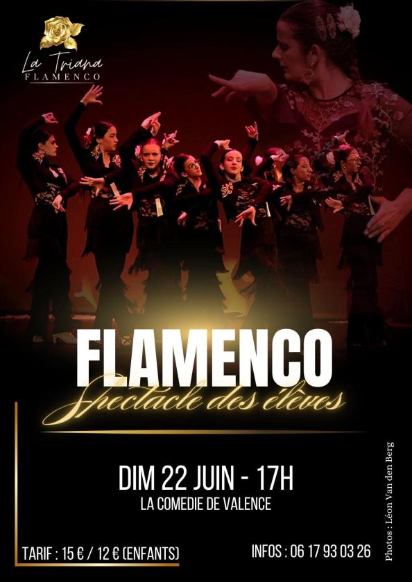 sortie à VALENCE, Drôme. GALA DE DANSE FLAMENCO Sortir à VALENCE(Drôme). VALENCE.