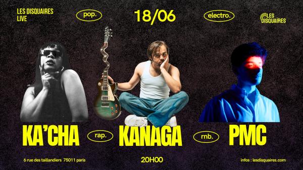 sortie à PARIS 11, Paris. KANAGA, PMC, KA'CHA : RELEASE PARTY Sortir à PARIS 11(Paris). PARIS 11.