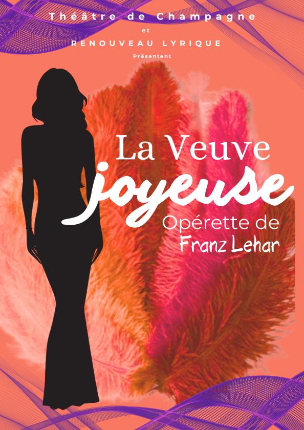 sortie à TROYES, Aube. LA VEUVE JOYEUSE OPÉRETTE DE F. LEHAR Sortir à TROYES(Aube). TROYES.
