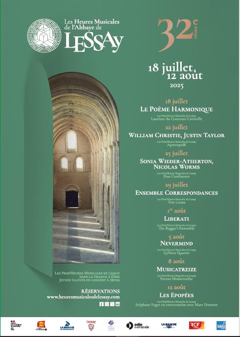 sortie à LESSAY, Manche. LES HEURES MUSICALES DE L'ABBAYE DE LESSAY Sortir à LESSAY(Manche). LESSAY.