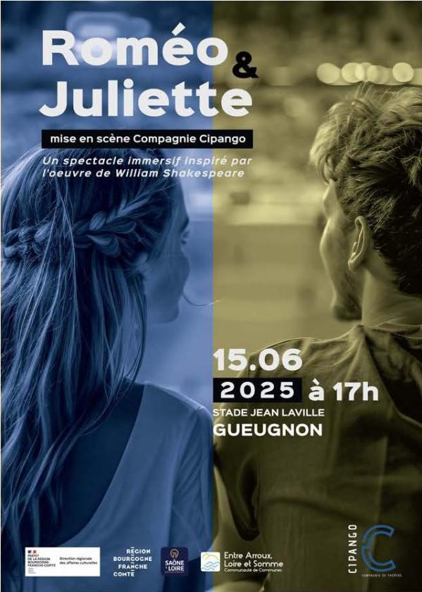 sortie à GUEUGNON, Saône et Loire. DIMANCHE 15 JUIN 2025 À 17 H À GUEUGNON SPECTACLE Sortir à GUEUGNON(Saône et Loire). GUEUGNON.