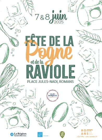 sortie à ROMANS SUR ISERE, Drôme. FÊTE DE LA POGNE ET DE LA RAVIOLE Sortir à ROMANS SUR ISERE(Drôme). ROMANS SUR ISERE.