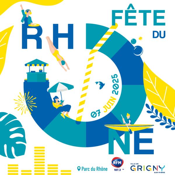 sortie à GRIGNY, Rhône. FÊTE DU RHÔNE Sortir à GRIGNY(Rhône). GRIGNY.