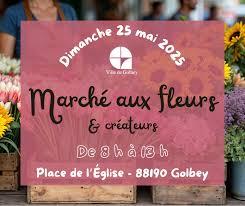 sortie à GOLBEY, Vosges. MARCHÉ AUX FLEURS Sortir à GOLBEY(Vosges). GOLBEY.