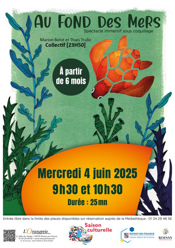 sortie à ROISSY EN FRANCE, Val d'oise. AU FOND DES MERS Sortir à ROISSY EN FRANCE(Val d'oise). ROISSY EN FRANCE.