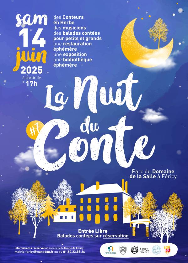 sortie à FERICY, Seine et Marne. NUIT DU CONTE - 7ÈME ÉDITION Sortir à FERICY(Seine et Marne). FERICY.