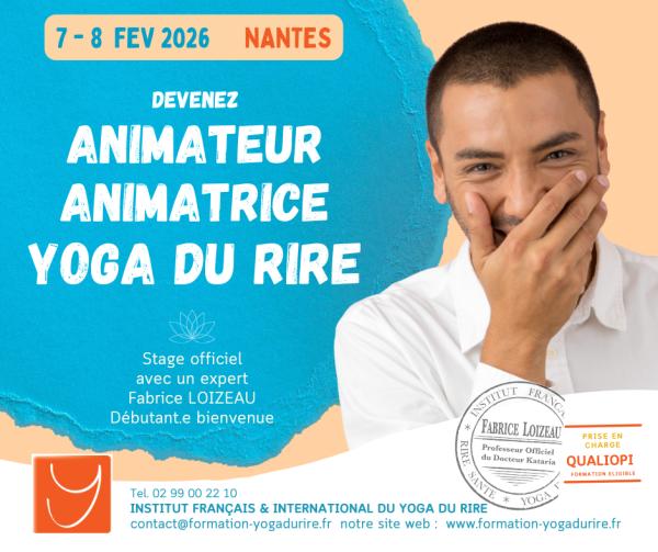 sortie à NANTES, Loire Atlantique. ANIMATEUR-TRICE DE YOGA DU RIRE À NANTES Sortir à NANTES(Loire Atlantique). NANTES.