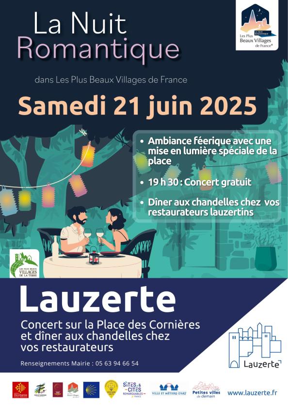 sortie à LAUZERTE, Tarn et Garonne. LA NUIT ROMANTIQUE À LAUZERTE Sortir à LAUZERTE(Tarn et Garonne). LAUZERTE.