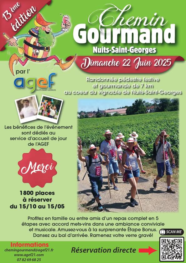 sortie à NUITS ST GEORGES, Côte d'Or. CHEMIN GOURMAND DE NUITS-SAINT-GEORGES Sortir à NUITS ST GEORGES(Côte d'Or). NUITS ST GEORGES.