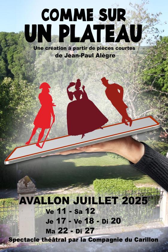 sortie à AVALLON, Yonne. COMME SUR UN PLATEAU Sortir à AVALLON(Yonne). AVALLON.