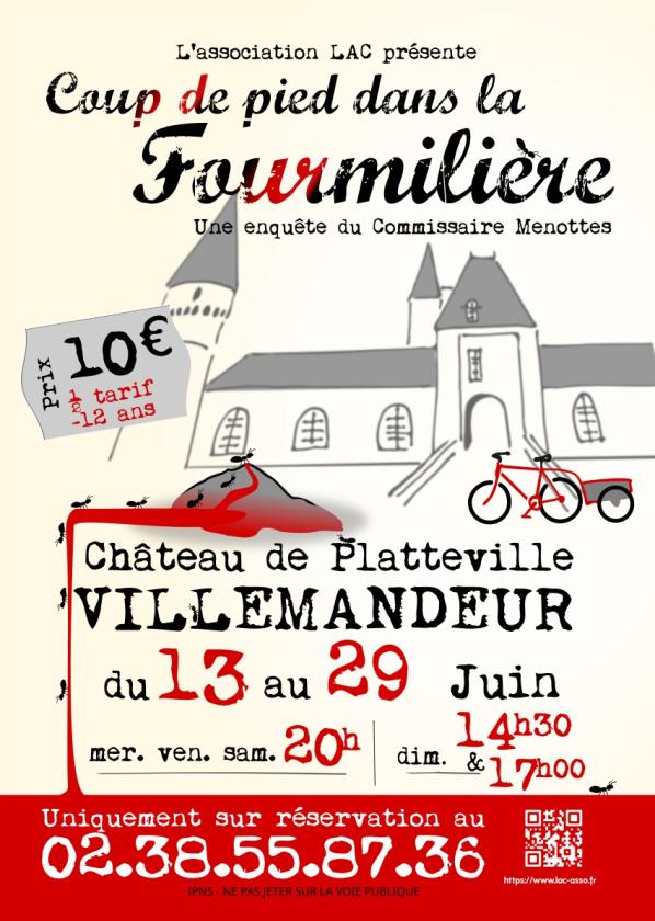 sortie à VILLEMANDEUR, Loiret. ENQUÊTE "COUP DE PIED DANS LA FOURMILIÈRE" Sortir à VILLEMANDEUR(Loiret). VILLEMANDEUR.