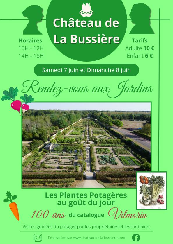sortie à LA BUSSIERE, Loiret. RENDEZ-VOUS AUX JARDINS Sortir à LA BUSSIERE(Loiret). LA BUSSIERE.