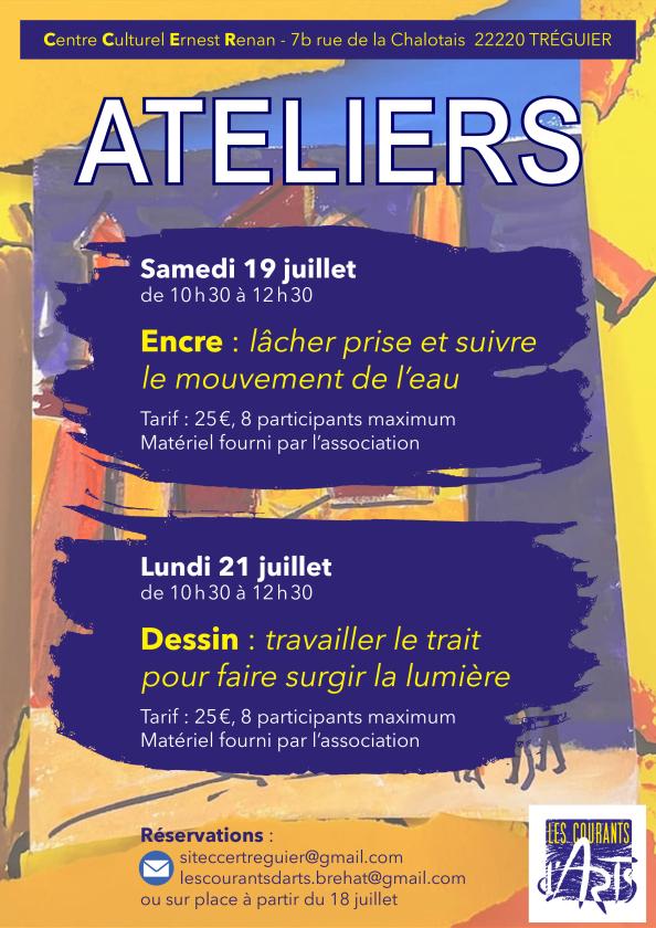 sortie à TREGUIER, Côtes d'Armor. ATELIERS ARTISTIQUES AU CCER Sortir à TREGUIER(Côtes d'Armor). TREGUIER.