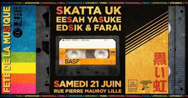 sortie à LILLE, Nord. ALOUETTE STREET SOUND SYSTEM - FETE DE LA MUSIQUE Sortir à LILLE(Nord). LILLE.