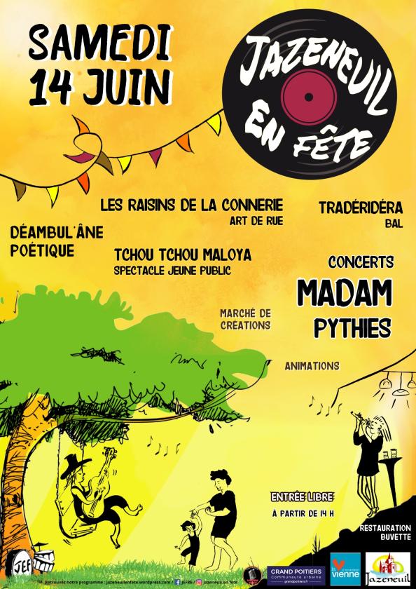sortie à JAZENEUIL, Vienne. JAZENEUIL EN FÊTE Sortir à JAZENEUIL(Vienne). JAZENEUIL.