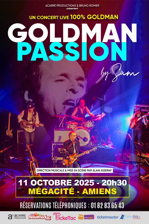 sortie à AMIENS, Somme. GOLDMAN PASSION Sortir à AMIENS(Somme). AMIENS.