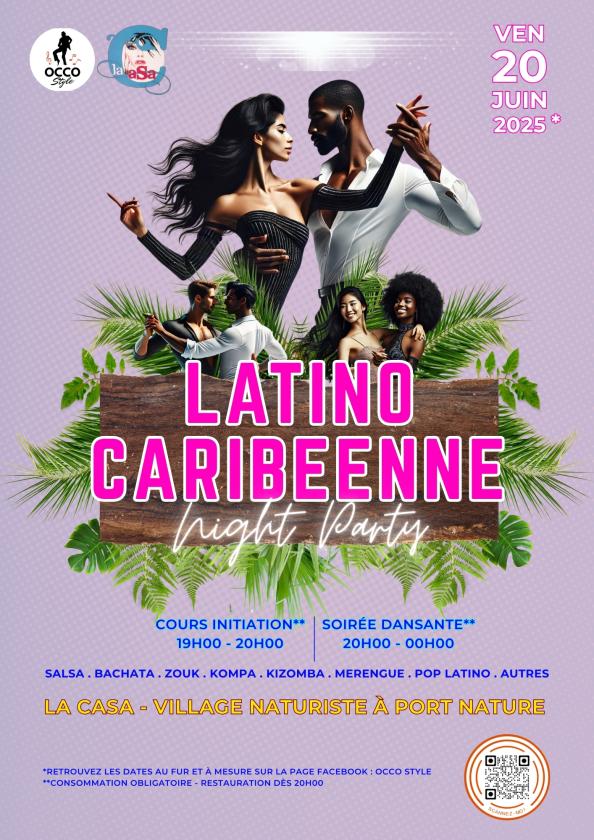 sortie à LE CAP D AGDE, Hérault. LATINO CARIBÉENNE - NIGHT PARTY Sortir à LE CAP D AGDE(Hérault). LE CAP D AGDE.