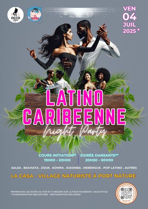 sortie à LE CAP D AGDE, Hérault. LATINO CARIBÉENNE - NIGHT PARTY Sortir à LE CAP D AGDE(Hérault). LE CAP D AGDE.