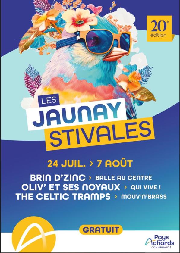 sortie à STE FLAIVE DES LOUPS, Vendée. LES JAUNAY'STIVALES Sortir à STE FLAIVE DES LOUPS(Vendée). STE FLAIVE DES LOUPS.