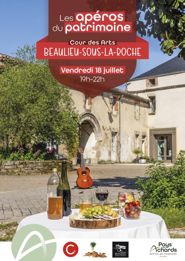 sortie à BEAULIEU SOUS LA ROCHE, Vendée. LES APÉROS DU PATRIMOINE Sortir à BEAULIEU SOUS LA ROCHE(Vendée). BEAULIEU SOUS LA ROCHE.