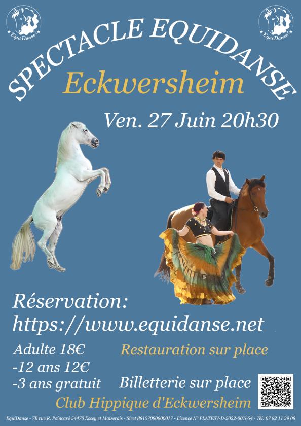 sortie à ECKWERSHEIM, Bas Rhin. ROBES ET CRINIÈRES AU VENT Sortir à ECKWERSHEIM(Bas Rhin). ECKWERSHEIM.