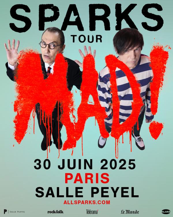 sortie à PARIS, Paris. LES SPARKS EN CONCERT À LA SALLE PLEYEL LE 30 JUIN Sortir à PARIS(Paris). PARIS.