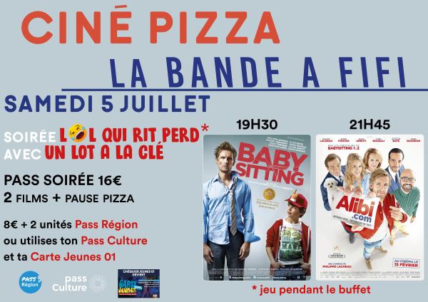 sortie à MEXIMIEUX, Ain. CINÉ PIZZA LA BANDE À FIFI Sortir à MEXIMIEUX(Ain). MEXIMIEUX.