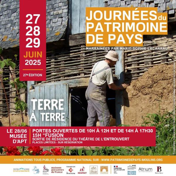 sortie à APT, Vaucluse. JOURNÉES DU PATRIMOINE DE PAYS - "FUSION" Sortir à APT(Vaucluse). APT.