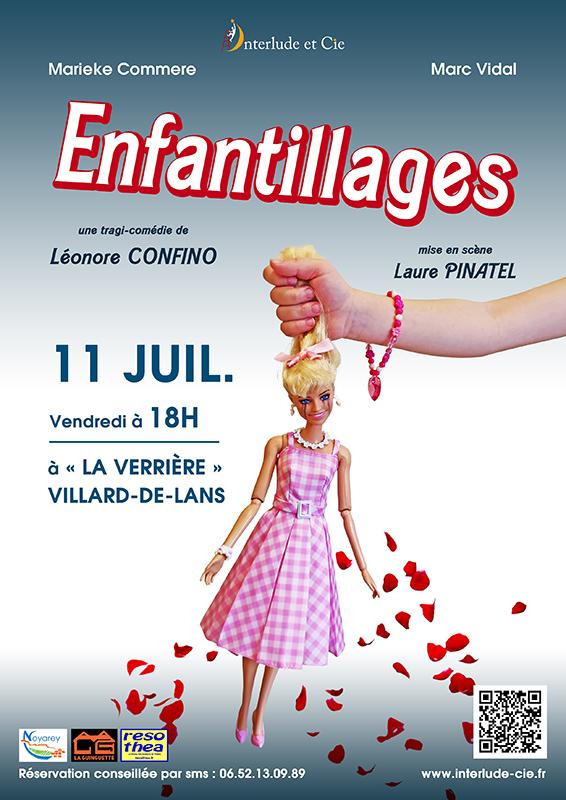 sortie à VILLARD DE LANS, Isère. "ENFANTILLAGES", AU FESTIVAL DES PLANCHES DE VILLA Sortir à VILLARD DE LANS(Isère). VILLARD DE LANS.