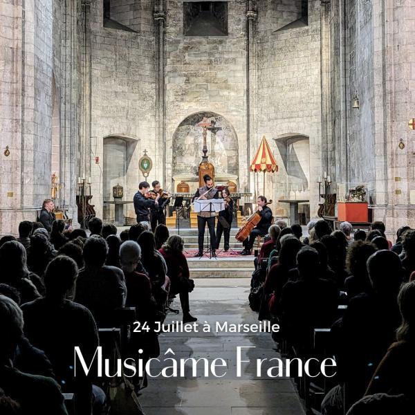 sortie à MARSEILLE, Bouches du Rhône. MUSICÂME EN ÉTÉ – CONCERT À MARSEILLE – Sortir à MARSEILLE(Bouches du Rhône). MARSEILLE.