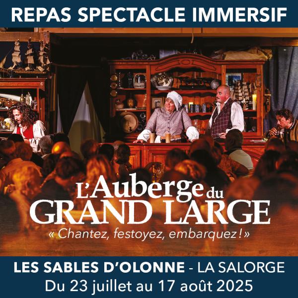sortie à LES SABLES D OLONNE, Vendée. L'AUBERGE DU GRAND LARGE Sortir à LES SABLES D OLONNE(Vendée). LES SABLES D OLONNE.