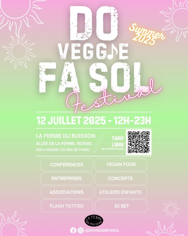 sortie à NOISIEL, Seine et Marne. FESTIVAL DO VEGGIE FA SOL - SUMMER 2025 Sortir à NOISIEL(Seine et Marne). NOISIEL.