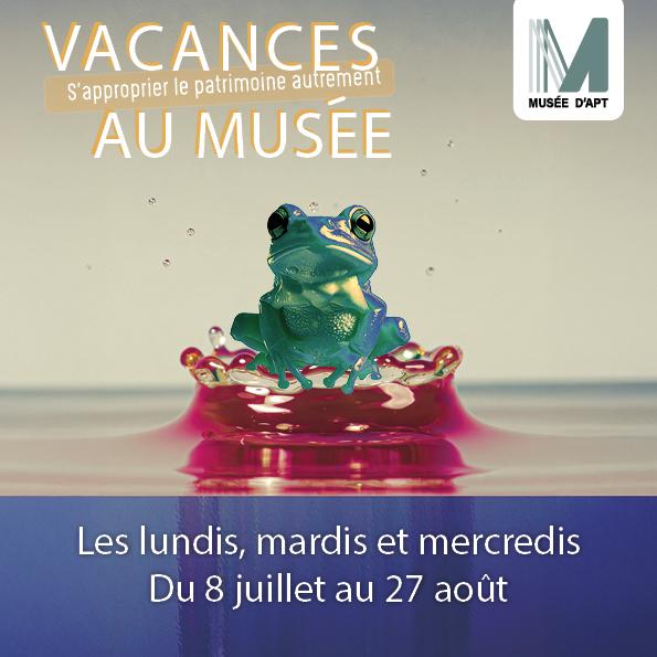 sortie à APT, Vaucluse. VACANCES D’ÉTÉ AU MUSÉE D’APT Sortir à APT(Vaucluse). APT.