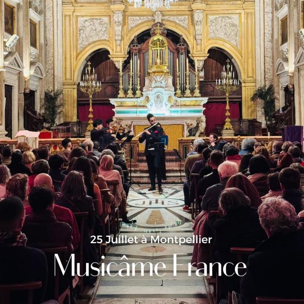 sortie à MONTPELLIER, Hérault. MUSICÂME EN ÉTÉ – CONCERT À MONTPELLIER Sortir à MONTPELLIER(Hérault). MONTPELLIER.
