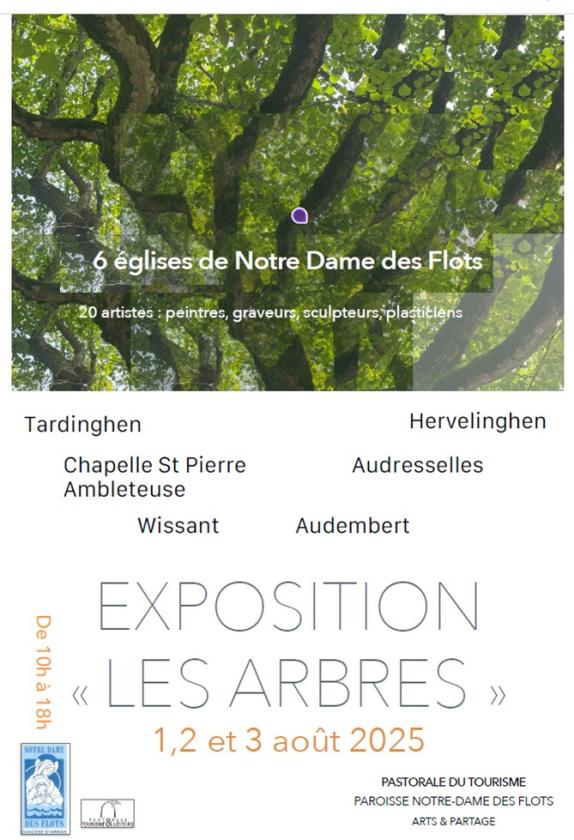 sortie à TARDINGHEN, Pas de Calais. EXPO ŒUVRES D'ARTISTES "LES ARBRES" Sortir à TARDINGHEN(Pas de Calais). TARDINGHEN.