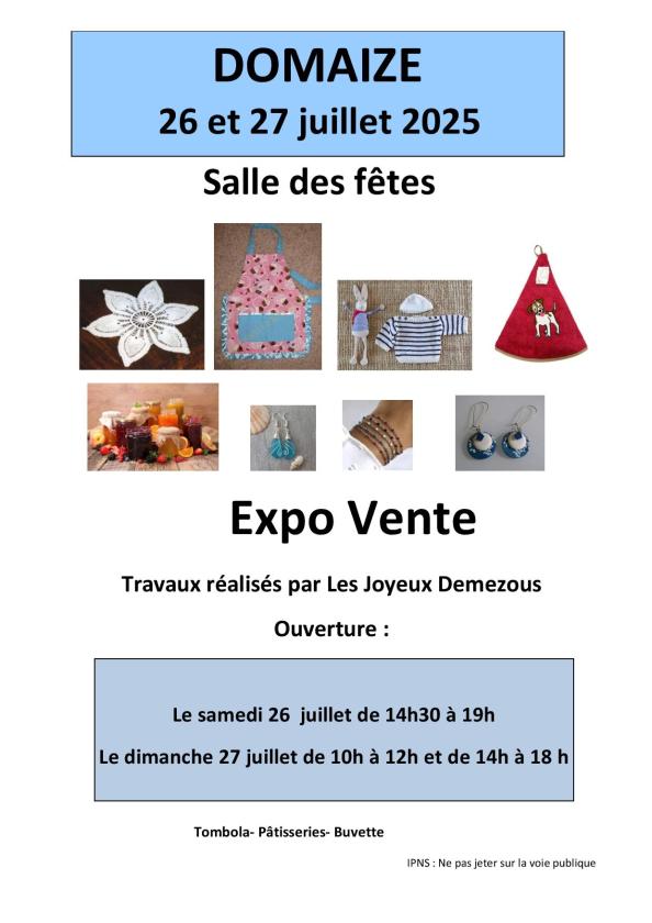 sortie à DOMAIZE, Puy de Dôme. EXPO Sortir à DOMAIZE(Puy de Dôme). DOMAIZE.
