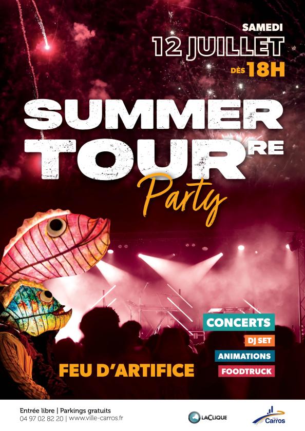 sortie à CARROS, Alpes Maritimes. SUMMER TOURRE PARTY Sortir à CARROS(Alpes Maritimes). CARROS.
