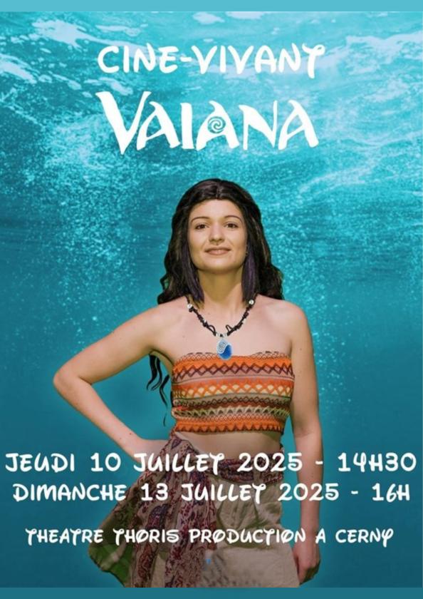 sortie à CERNY, Essonne. CINÉ VIVANT VAIANA Sortir à CERNY(Essonne). CERNY.