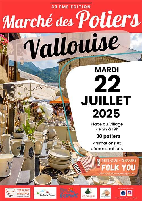 sortie à VALLOUISE, Hautes Alpes. MARCHÉ POTIER DE VALLOUISE Sortir à VALLOUISE(Hautes Alpes). VALLOUISE.