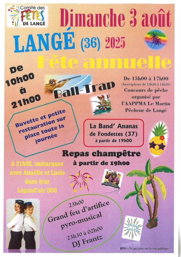 sortie à LANGE, Indre. FÊTE DE LANGÉ Sortir à LANGE(Indre). LANGE.