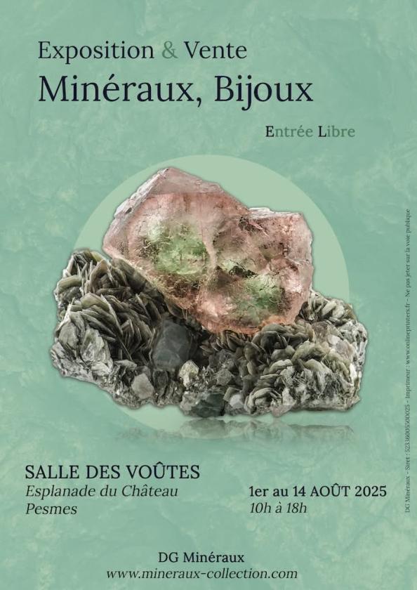 sortie à PESMES, Haute Saône. EXPOSITION - VENTE DE MINÉRAUX & BIJOUX Sortir à PESMES(Haute Saône). PESMES.