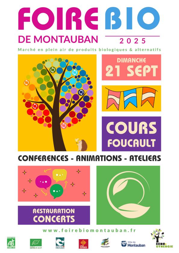sortie à MONTAUBAN, Tarn et Garonne. FOIRE BIO DE MONTAUBAN Sortir à MONTAUBAN(Tarn et Garonne). MONTAUBAN.